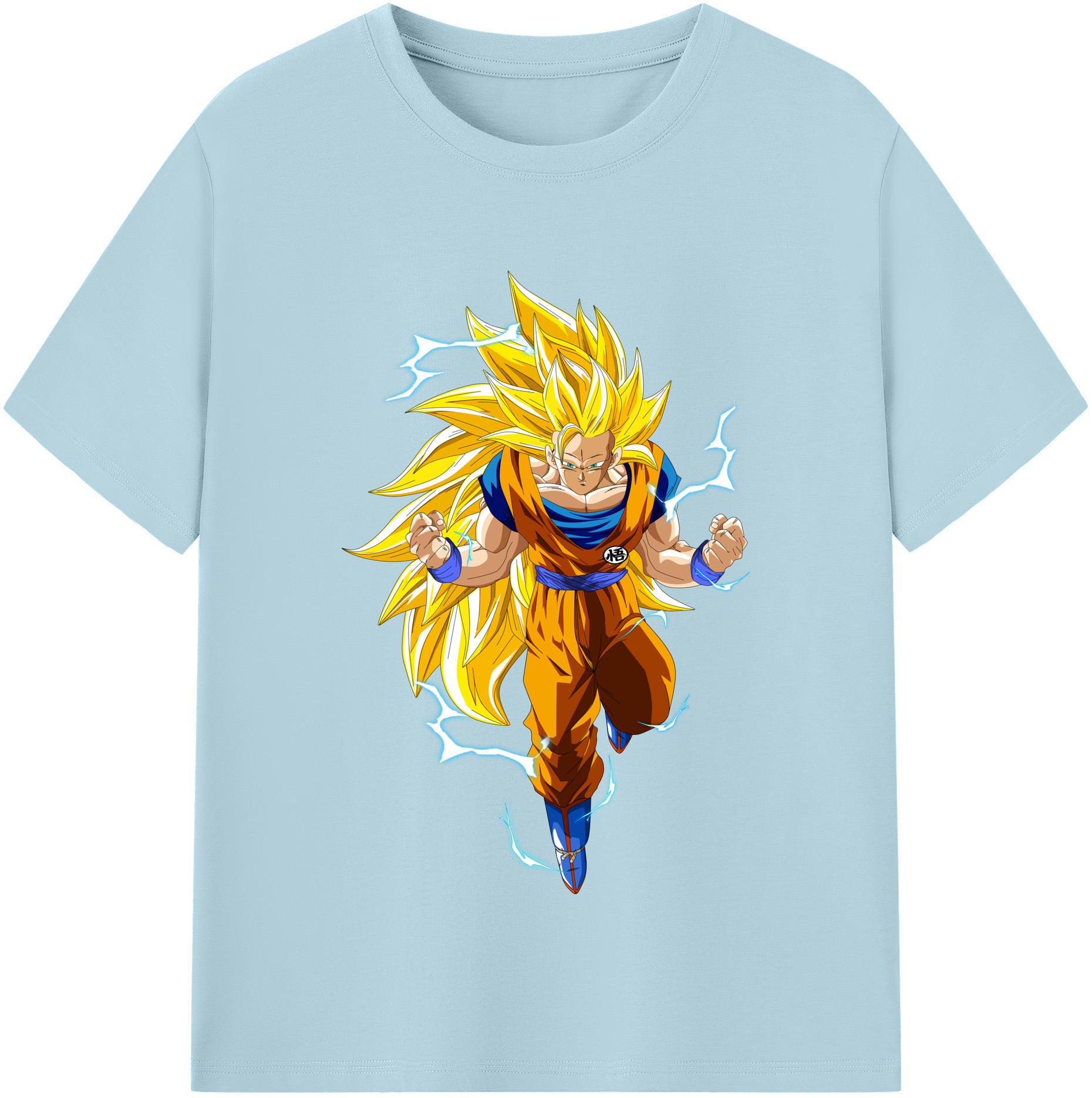 （画像用） ドラゴンボール 孫悟空（そん ごくう）Son Goku カカロット DRAGON BALL Kakarotto 綿100％半袖Tシャツ（フロントプリント）